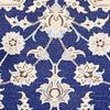 Oriental Nain Persian Classic Wool Rug, Blue and Beige Rug, 4' x 6' Rug