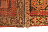 Vintage Kazak Turkish Runner Rug  3' x 7'4"  Handmade Rug