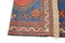 Vintage Kazak Turkish Rug  6' 5" X 4' 4" Handmade Rug