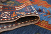 Vintage Kazak Turkish Hand-Knotted Wool Rug 6' 2" X 3' 5"