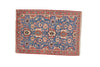 Vintage Persian Oriental Veramin 3' 4" X 4' 10" Handmade Rug