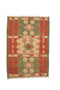 Oriental Turkish Kilim Turkish 3' 10" X 5' 4" Handmade Rug
