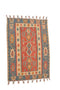 Oriental Turkish Kilim Turkish 3' 8" X 5' 2" Handmade Rug