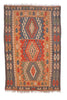 Oriental Turkish Kilim Turkish 3' 10" X 5' 9" Handmade Rug