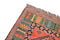 Vintage Persian Tribal Rug  5' 3" X 6' 7" Handmade Rug