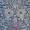 Vintage Hamadan Persian Rug Tribal Wool Rug, Brown Blue, 4' x 6'5"