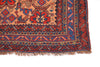 Vintage Persian Tribal Rug  4' 2" X 6' 2" Handmade Rug