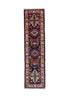 Vintage Hamadan Persian Runner Rug 3' 1" X 11' 8" Handmade Rug
