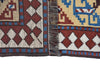 Vintage Persian Tribal Rug  5' 1" X 6' 1" Handmade Rug