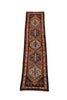 Vintage Oriental Persian Shirwan Runner Rug 2' 3" X 9' 6" Handmade Rug