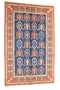 Vintage Persian Chubi Ziegler 5' 0" X 7' 10" Handmade Rug