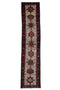 Vintage Hamadan Persian Runner Rug 3' 1" X 14' 5" Handmade Rug