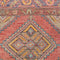 Vintage Hamadan Persian Rug Tribal Rug, Red Blue, 5' x 8'5"