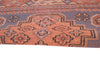 Vintage Tribal Kazak Rug 3' 4" X 5' 11" Handmade Rug