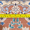 Vintage Persian Rug, Oriental Nain Classic Wool and Silk Rug, Brown Beige Rug, 4' x 6'