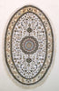 Oriental Turkistan Handmade Silk Oriental Rug, Beige/Mossy Green