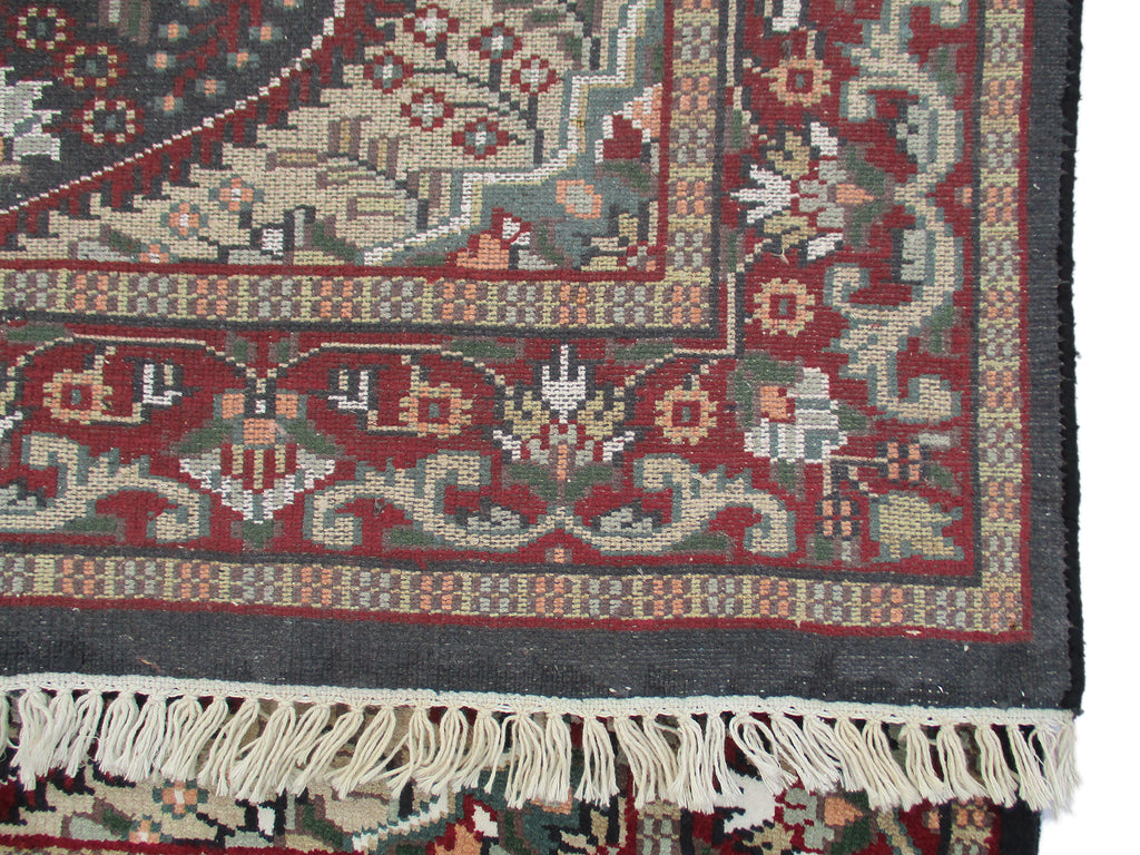 Vintage Jaipur Area Rug Indian 3' X 5' 3