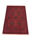 Vintage Afghan Rug  6' 6" X 9' 8" Handmade Rug