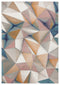 Abani Arto Collection ART150A Contemporary 3D Geometric Area Rug