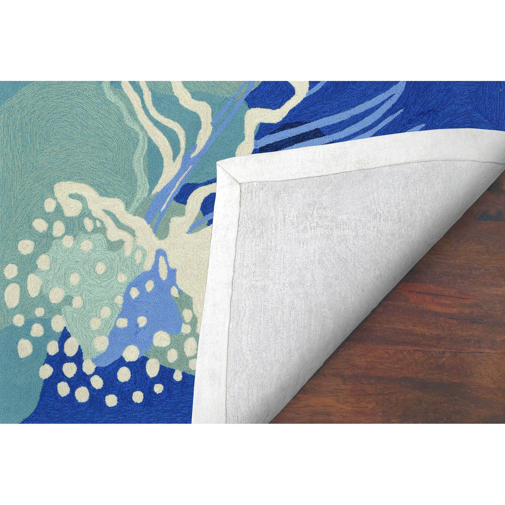 Trans Ocean Capri Jelly Fish Area Rug