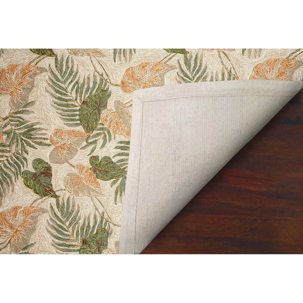 Trans Ocean Ravella Tropical Leaf Area Rug