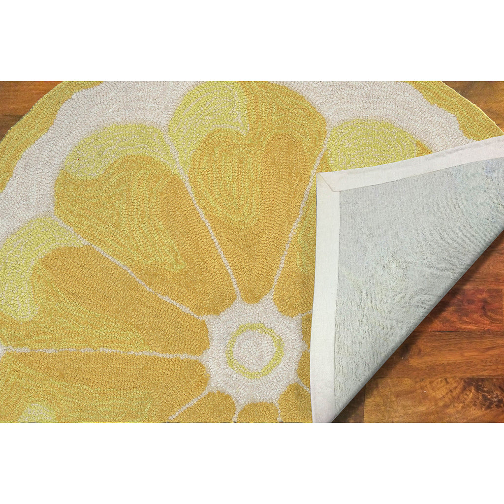 Trans Ocean Frontporch Lemon Slice Area Rug