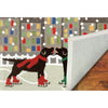 Trans Ocean Frontporch Holiday Ice Dogs Area Rug