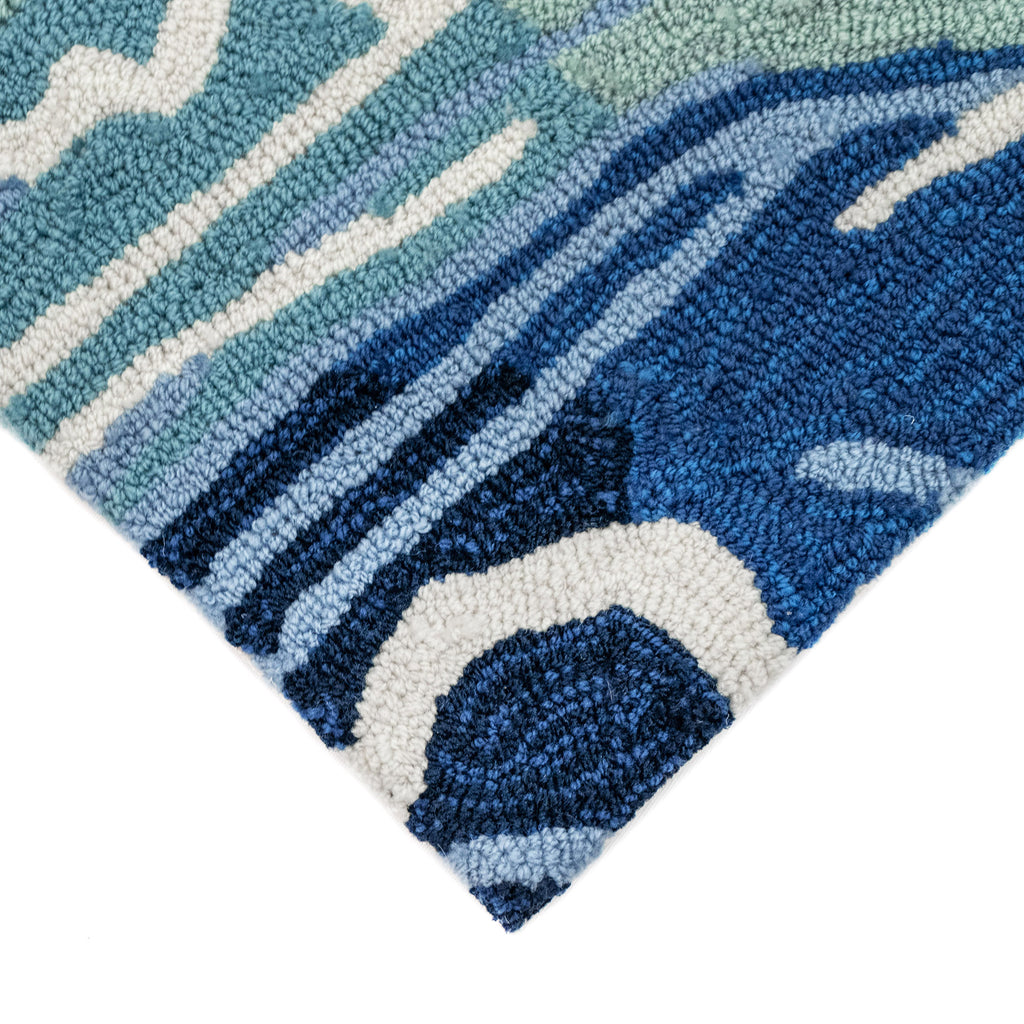 Trans Ocean Capri Jelly Fish Area Rug