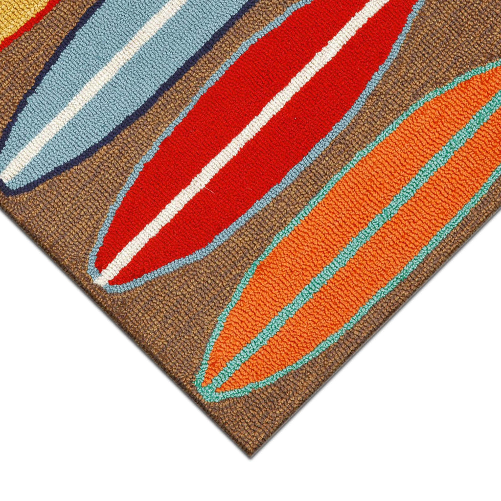 Trans Ocean Frontporch Surfboards Area Rug