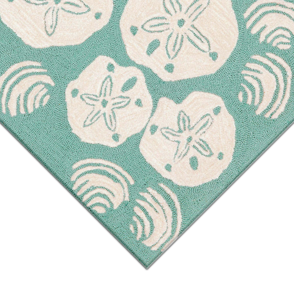 Trans Ocean Frontporch Shell Toss Area Rug