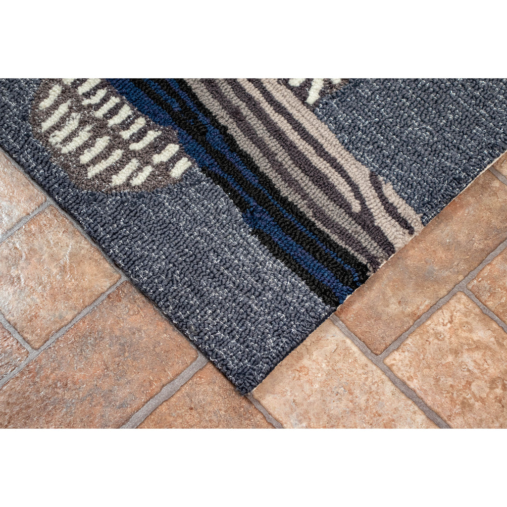 Trans Ocean Frontporch Owls Area Rug