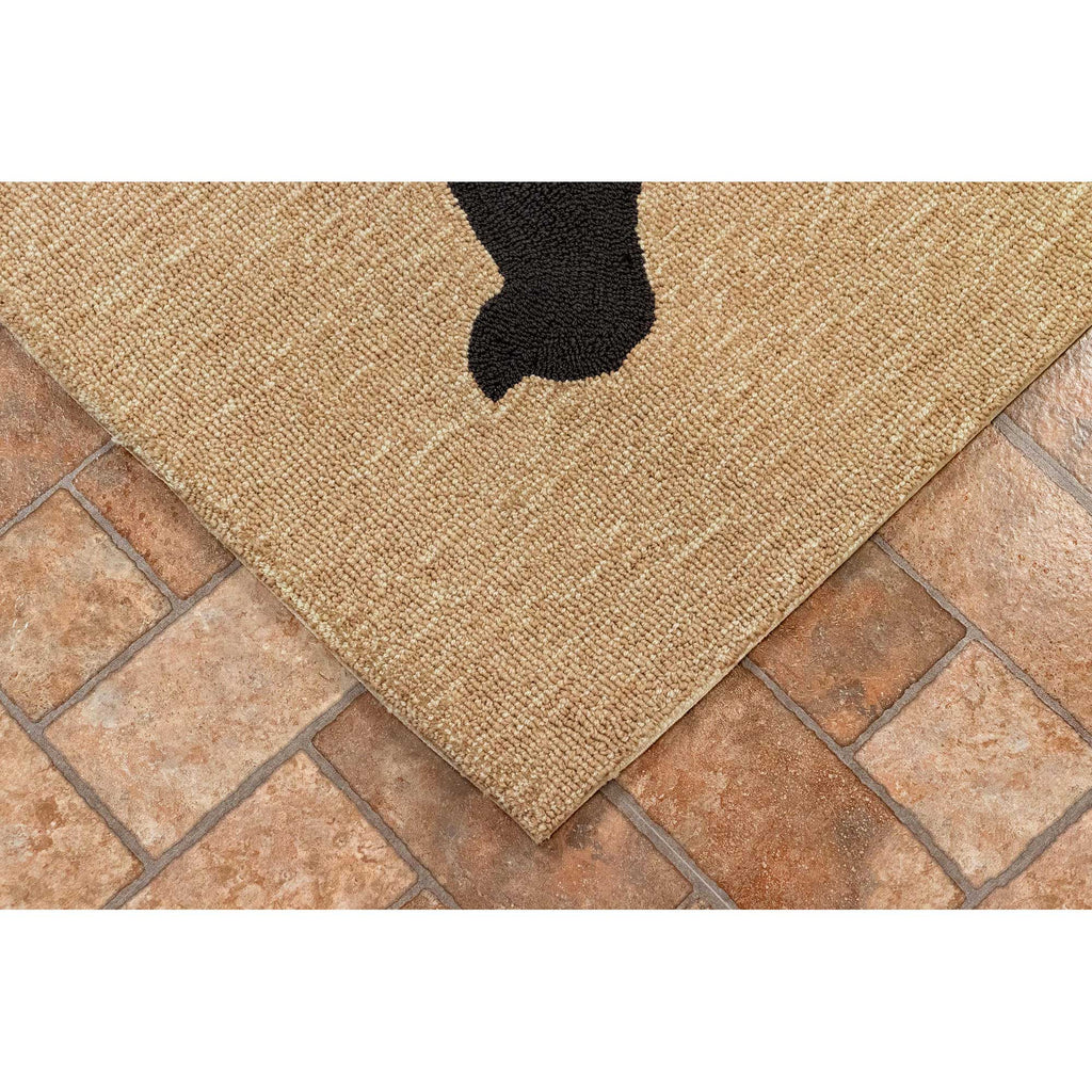 Trans Ocean Frontporch Doggies Area Rug