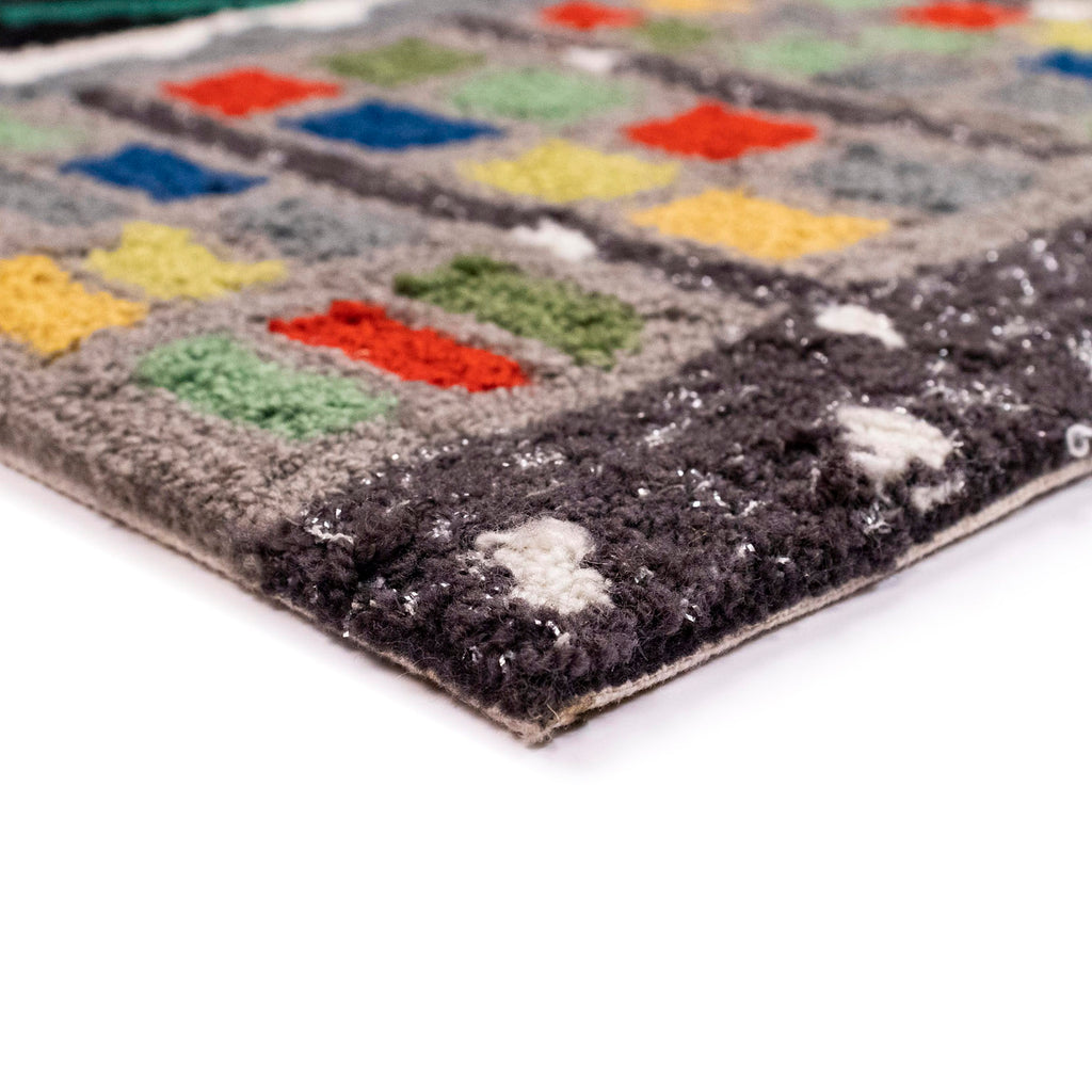 Trans Ocean Frontporch Holiday Ice Dogs Area Rug