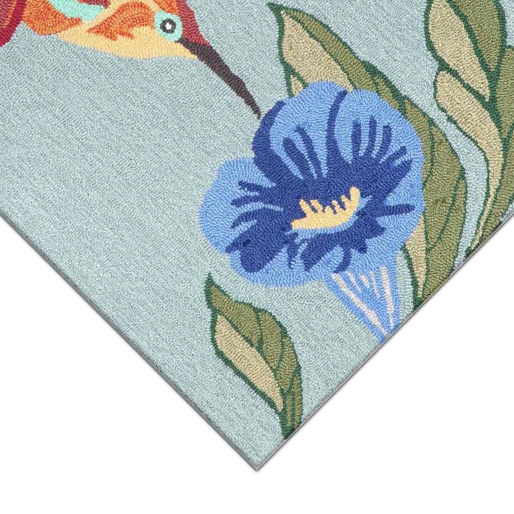 Trans Ocean Frontporch Hummingbird Area Rug