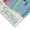 Trans Ocean Frontporch Gone Skiing Area Rug