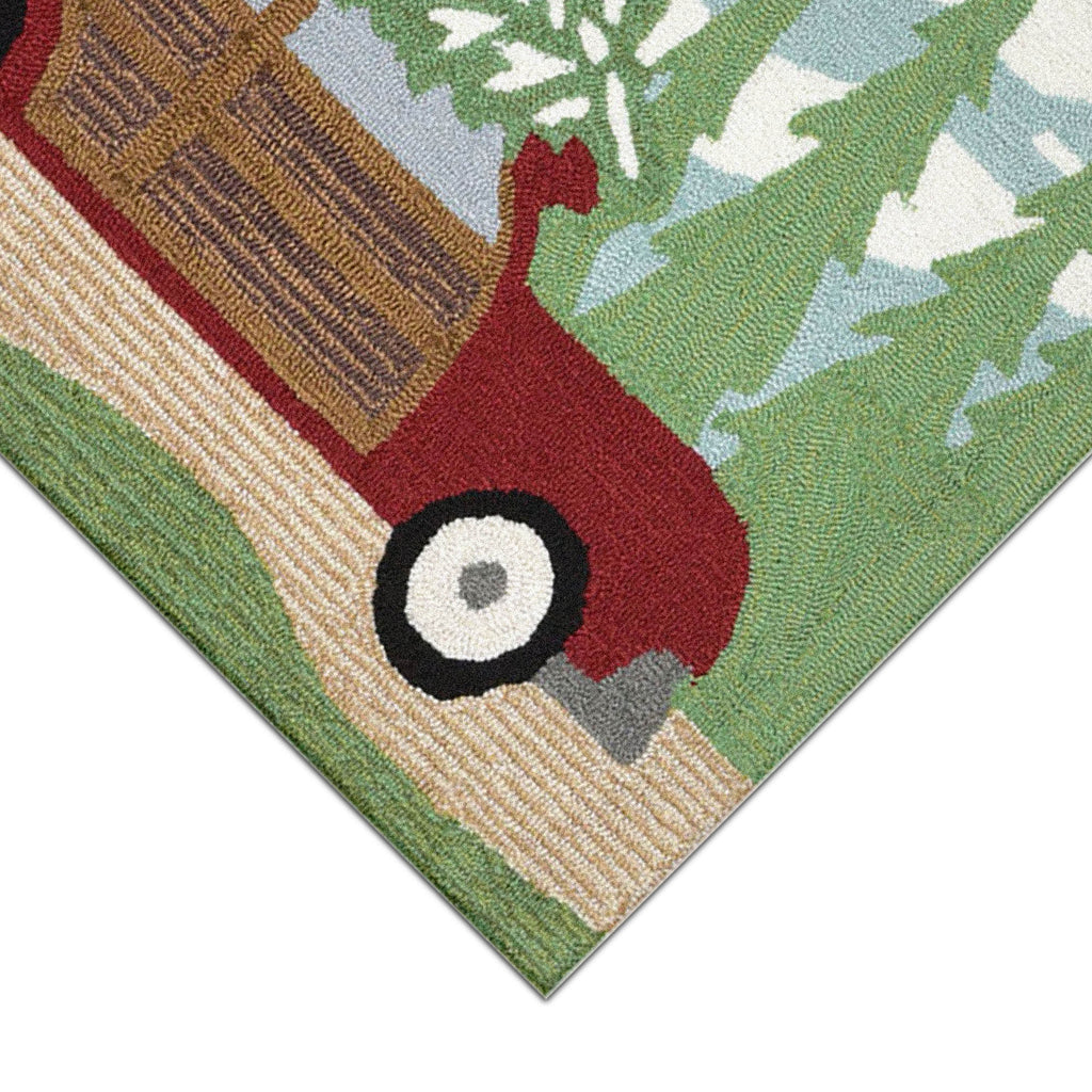 Trans Ocean Frontporch Woody Wonderland Area Rug