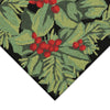 Trans Ocean Frontporch Hollyberries Area Rug