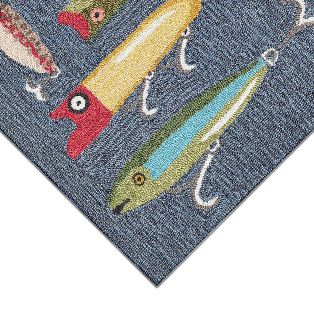 Trans Ocean Frontporch Playing Hooky Area Rug