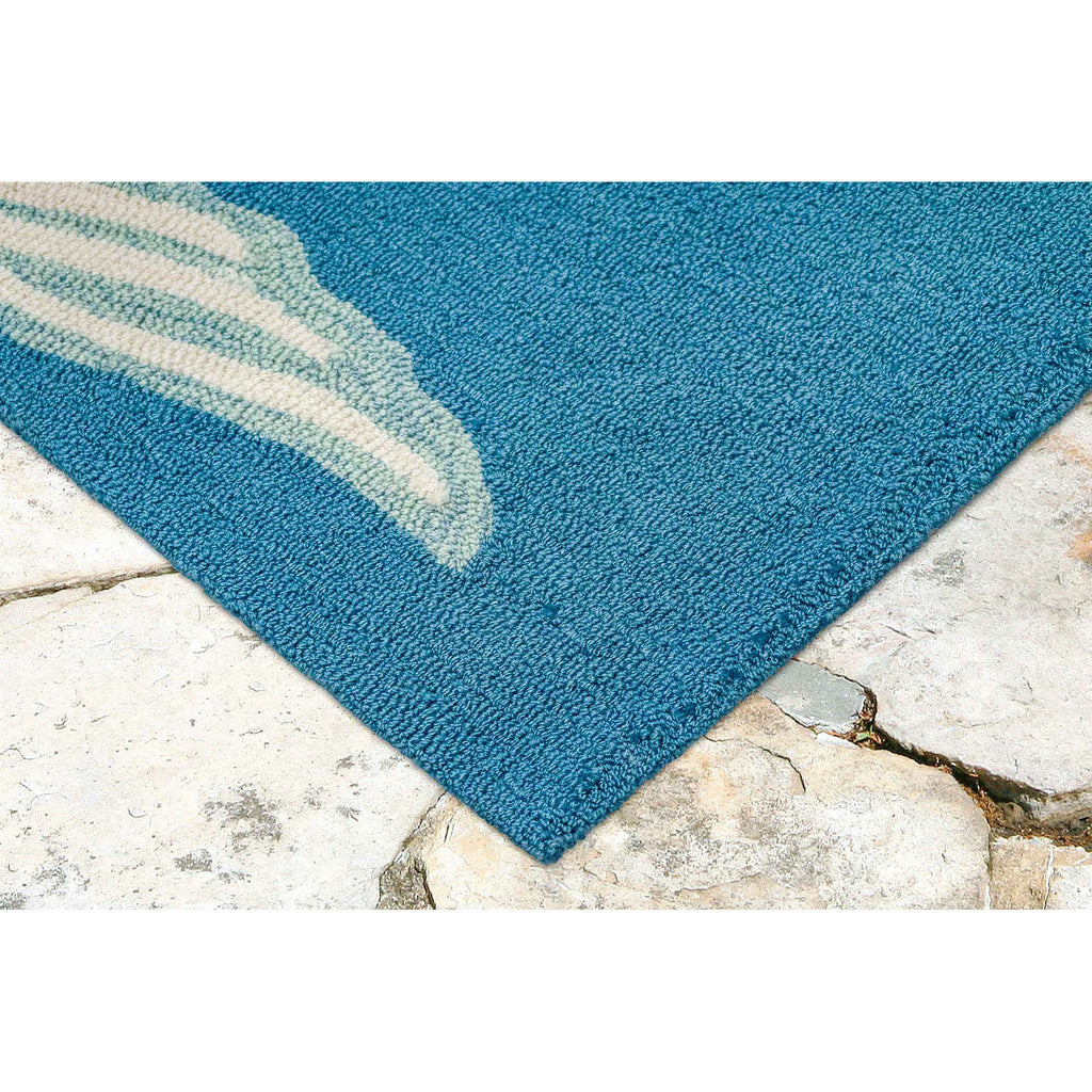 Trans Ocean Frontporch Save Water Drink Wine Area Rug