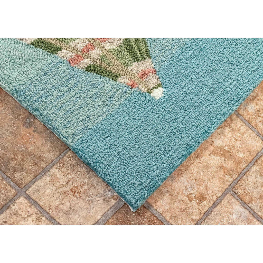 Trans Ocean Frontporch Beach Umbrellas Area Rug