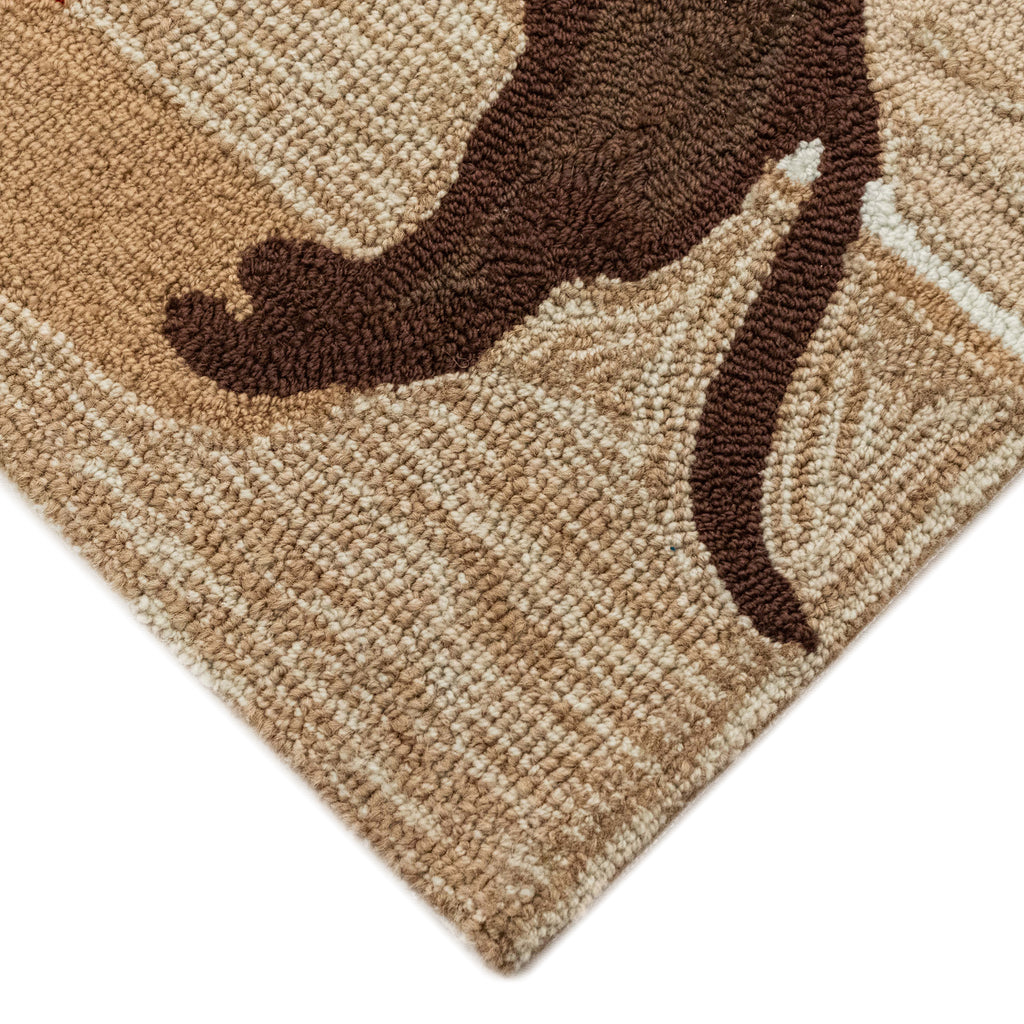 Trans Ocean Frontporch Coastal Dog Area Rug