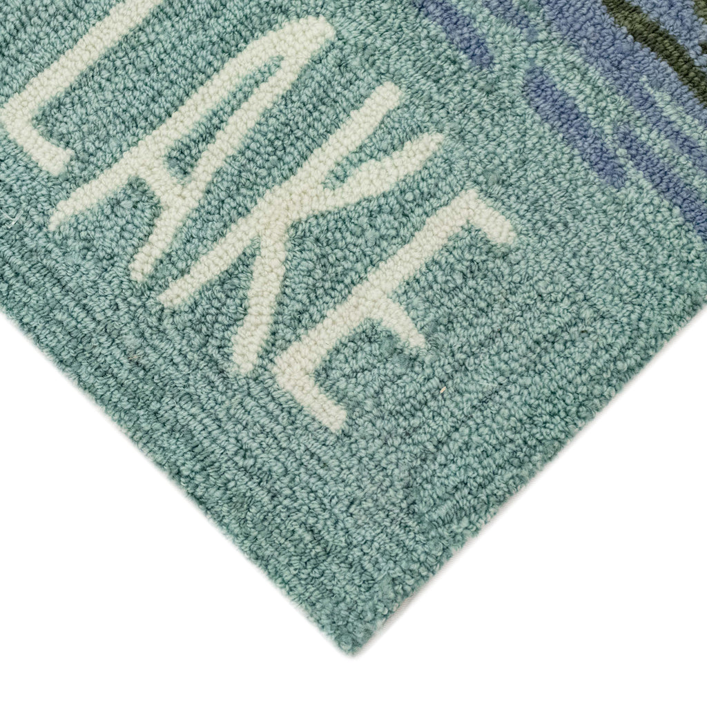 Trans Ocean Frontporch Live Love Lake Area Rug