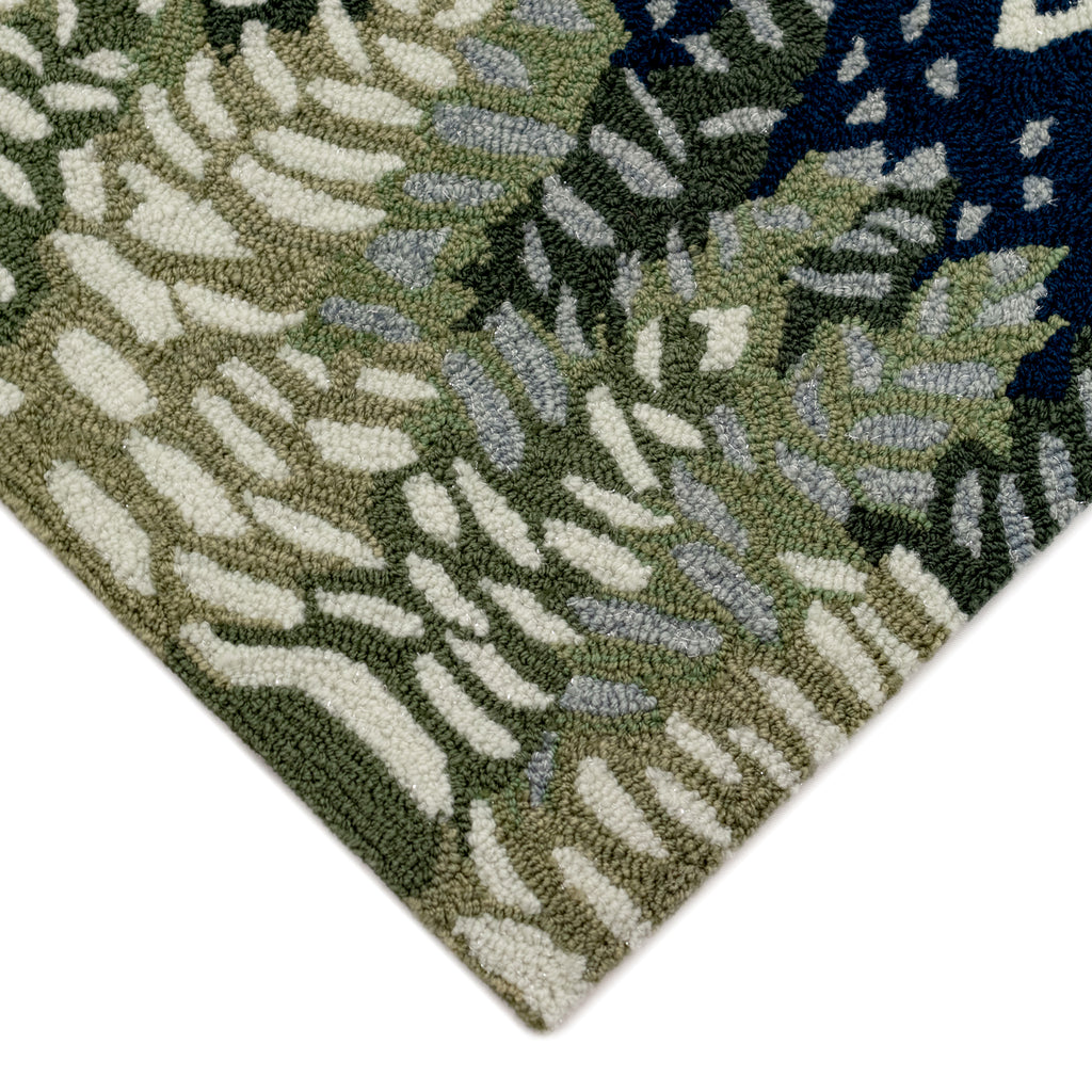 Trans Ocean Frontporch Let It Snow Area Rug