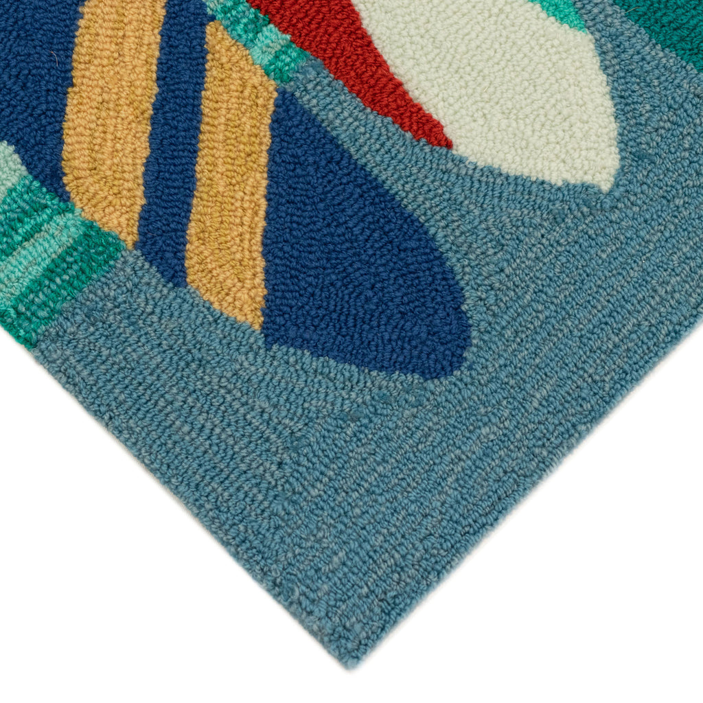 Trans Ocean Frontporch Beach Beach Area Rug
