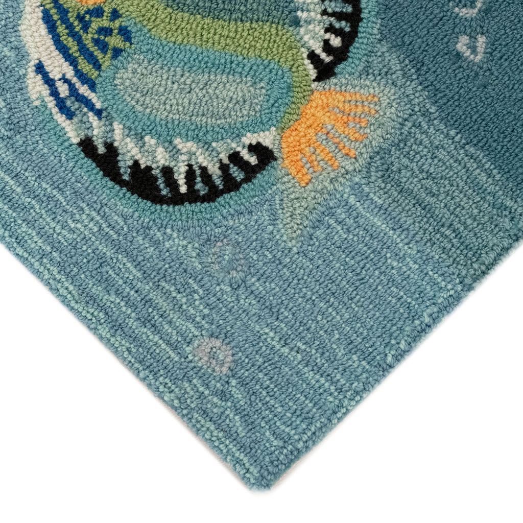 Trans Ocean Frontporch Aquarium Area Rug