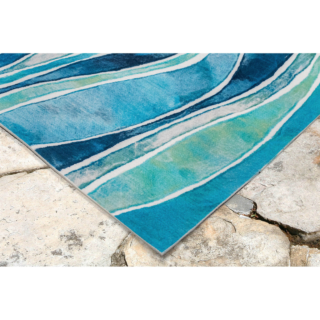 Trans Ocean Illusions Wave Area Rug