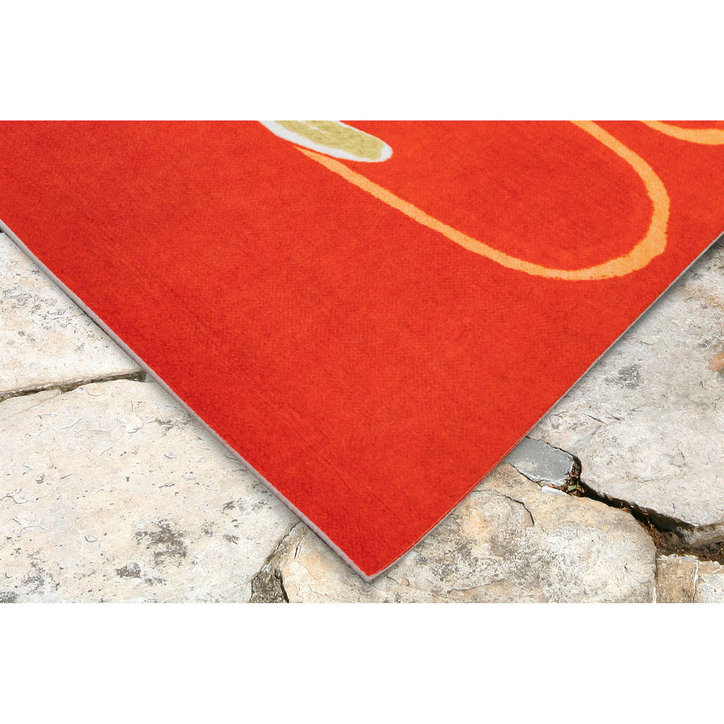 Trans Ocean Illusions Flip Flop Ombre Area Rug