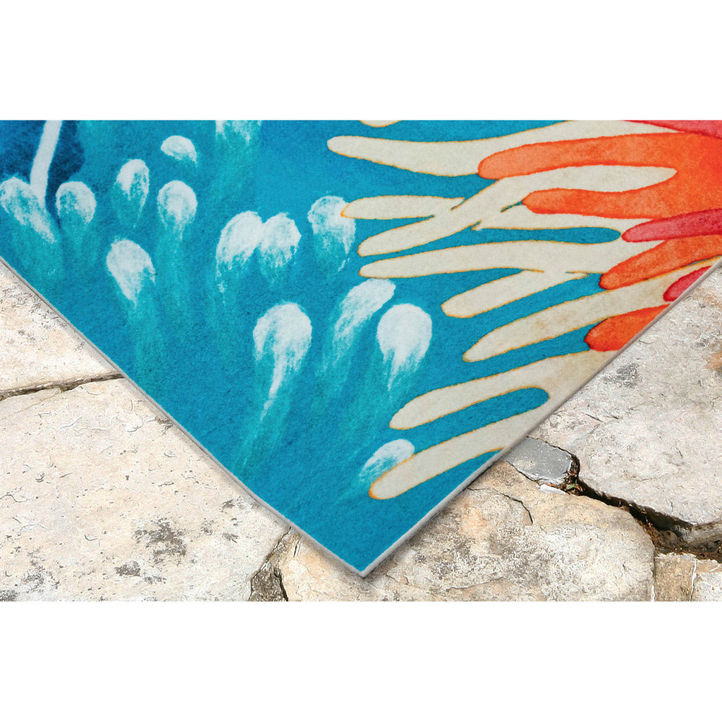 Trans Ocean Illusions Reef & Fish Area Rug