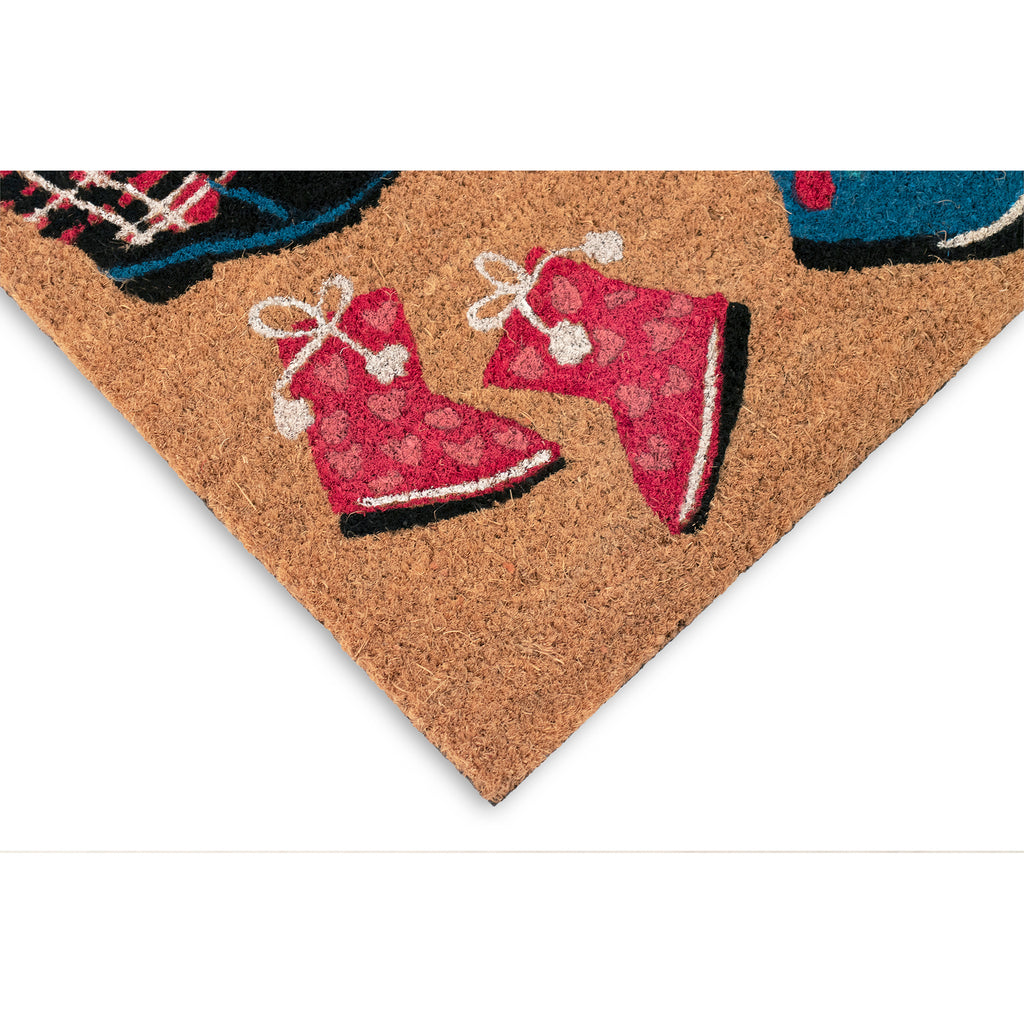 Trans Ocean Natura Winter Shoes Area Rug