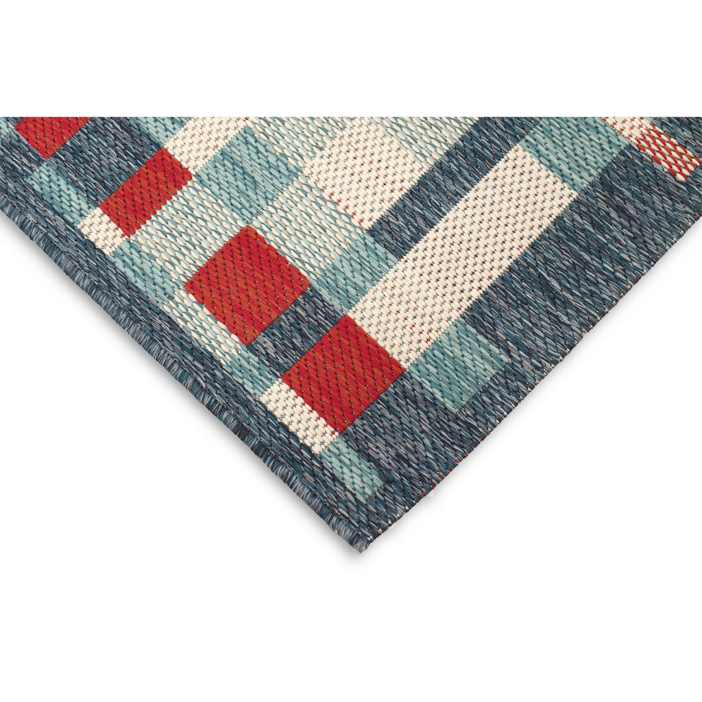 Trans Ocean Portofino Plaid Area Rug